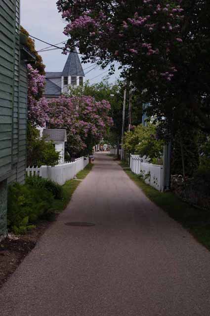 a residential side street